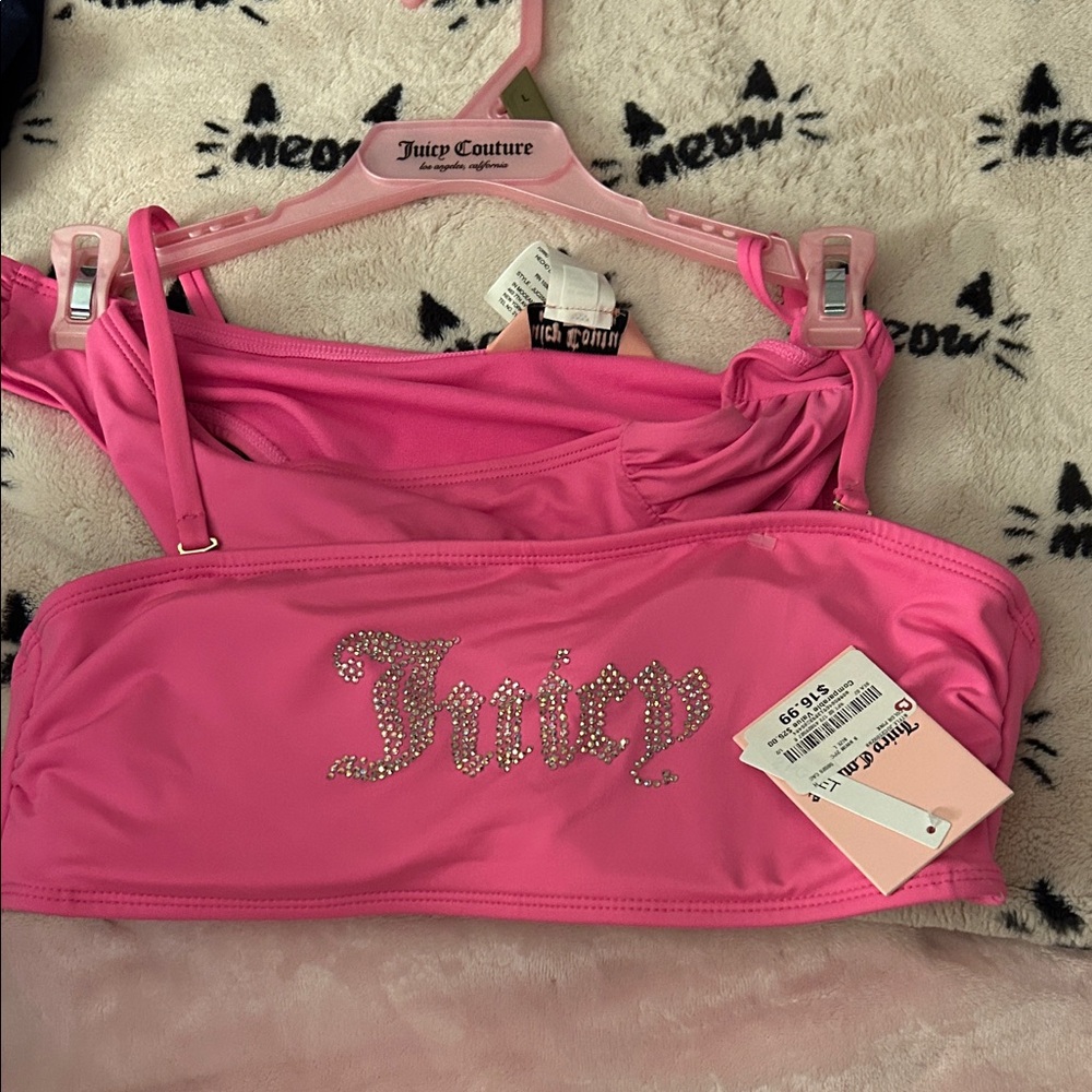 Juicy Couture Pink Bikini Top